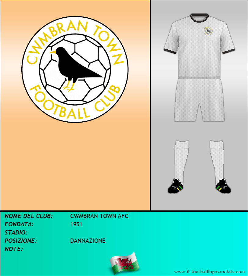 Logo di CWMBRAN TOWN AFC