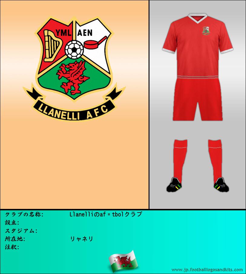 のロゴLlanelliのafútbolクラブ