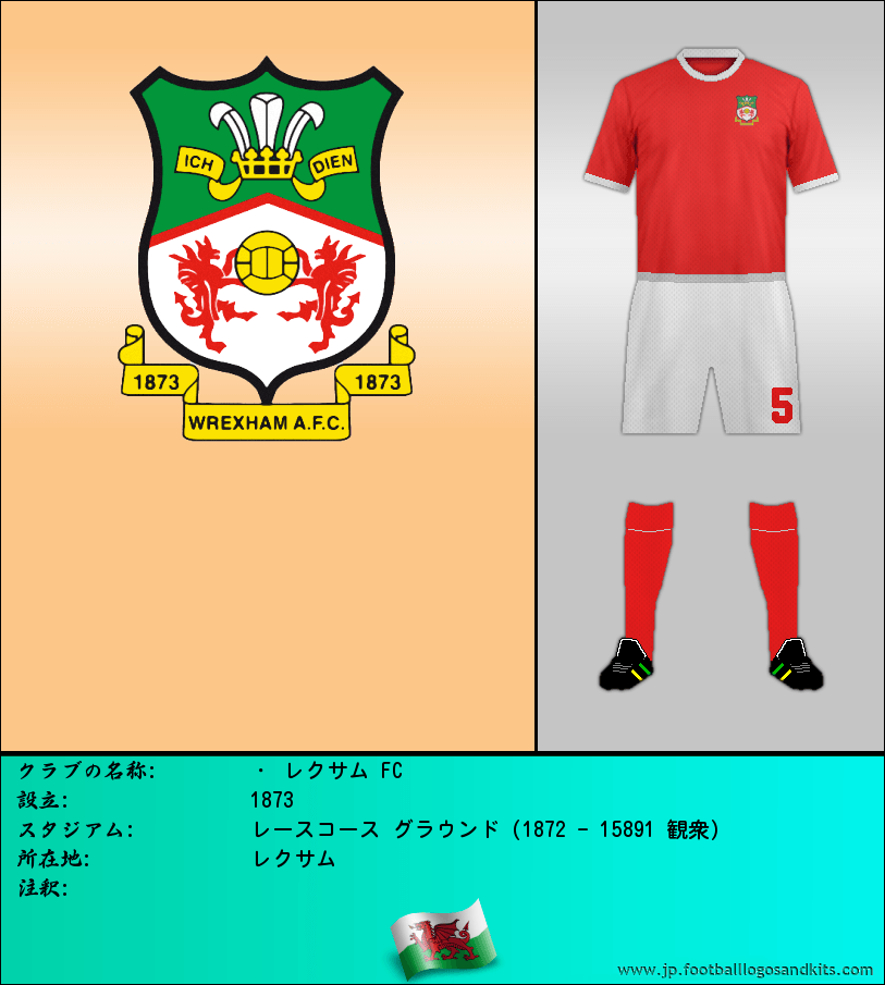 のロゴ・ レクサム FC