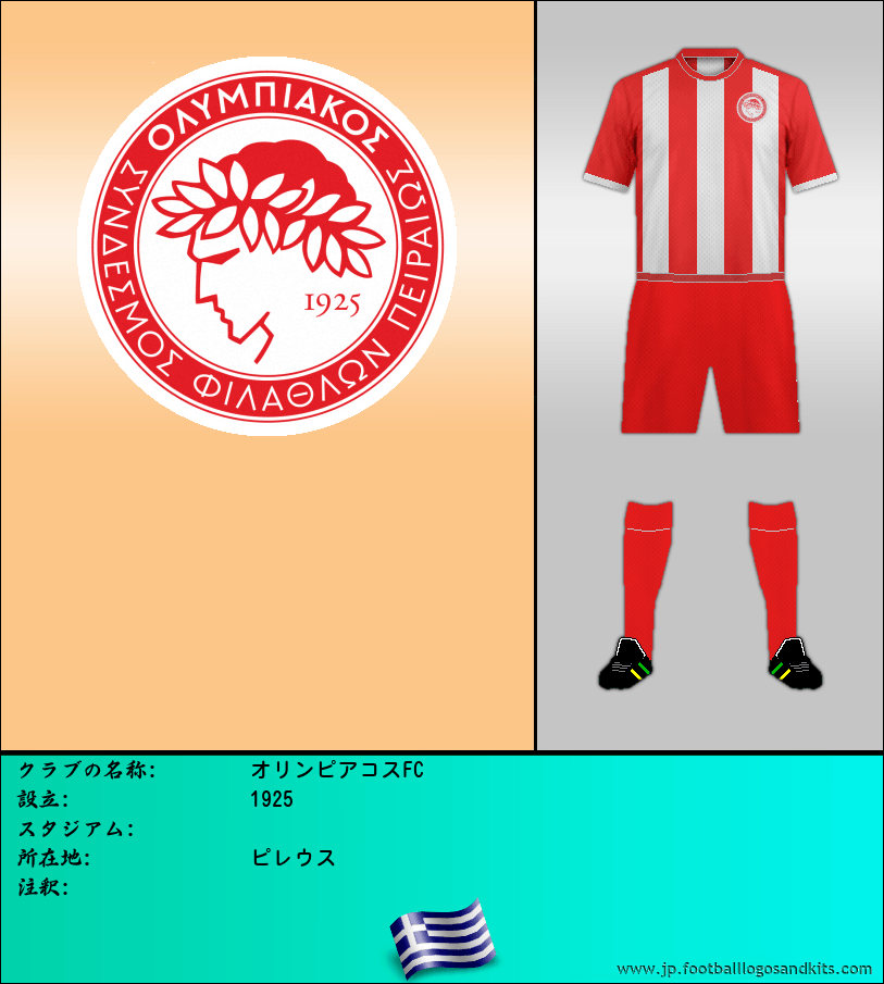 のロゴオリンピアコスFC