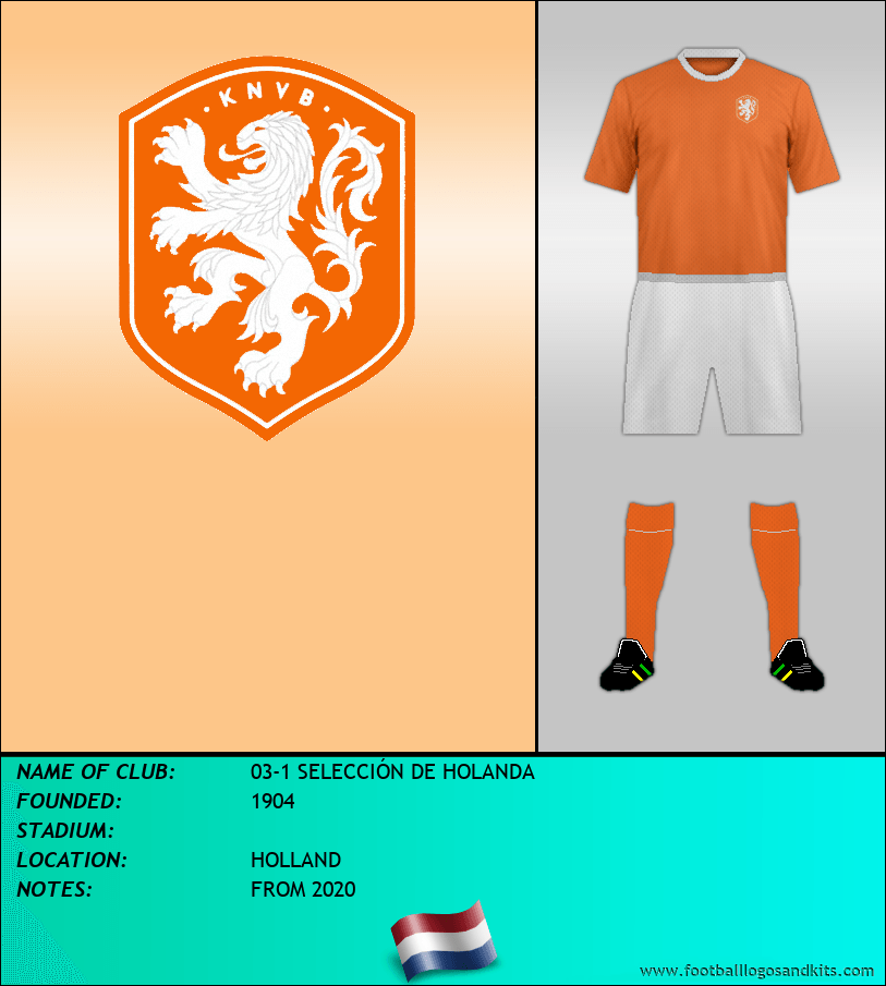 Logo of 03-1 SELECCIÓN DE HOLANDA