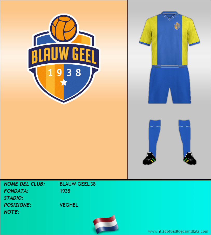Logo di BLAUW GEEL'38