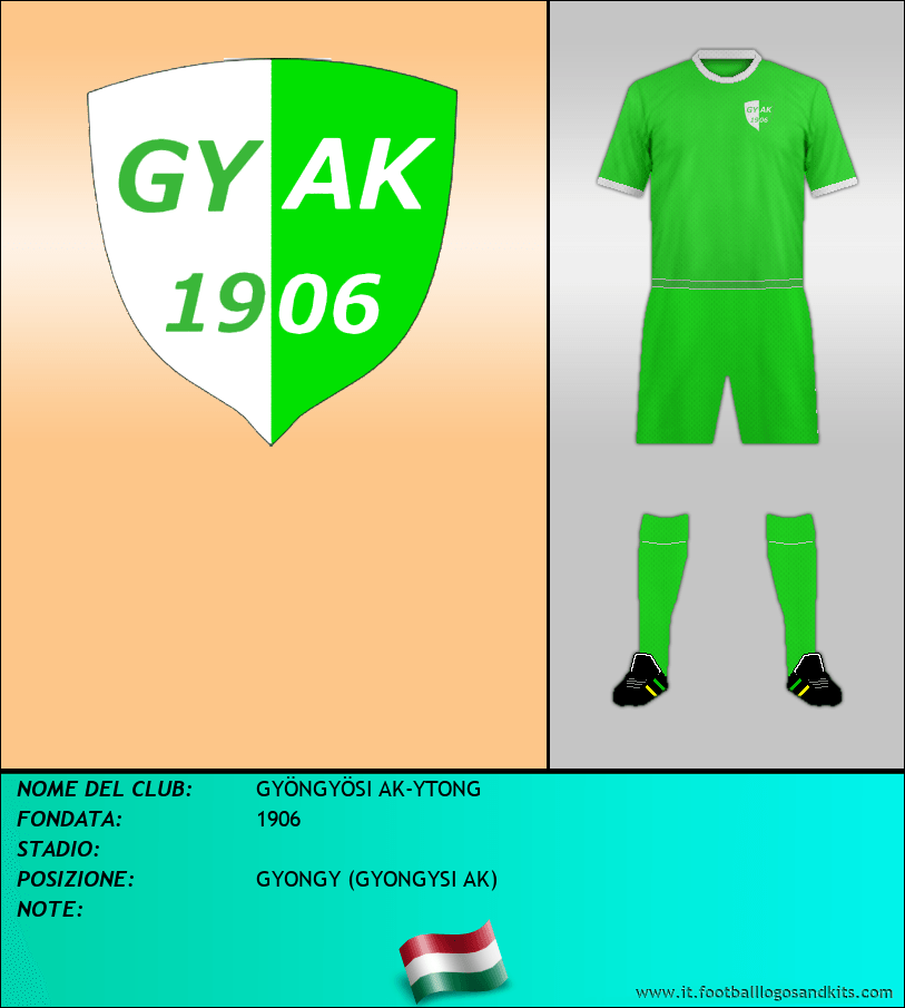 Logo di GYÖNGYÖSI AK-YTONG