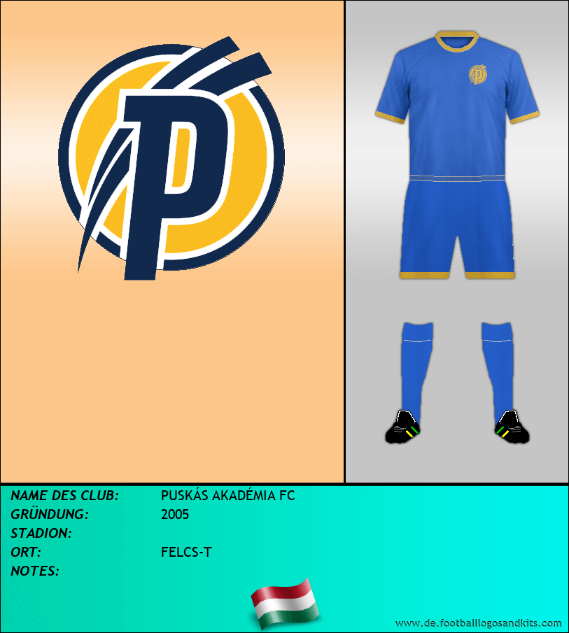 Logo PUSKÁS AKADÉMIA FC
