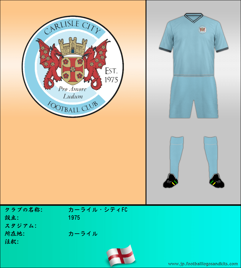 のロゴカーライル・シティFC