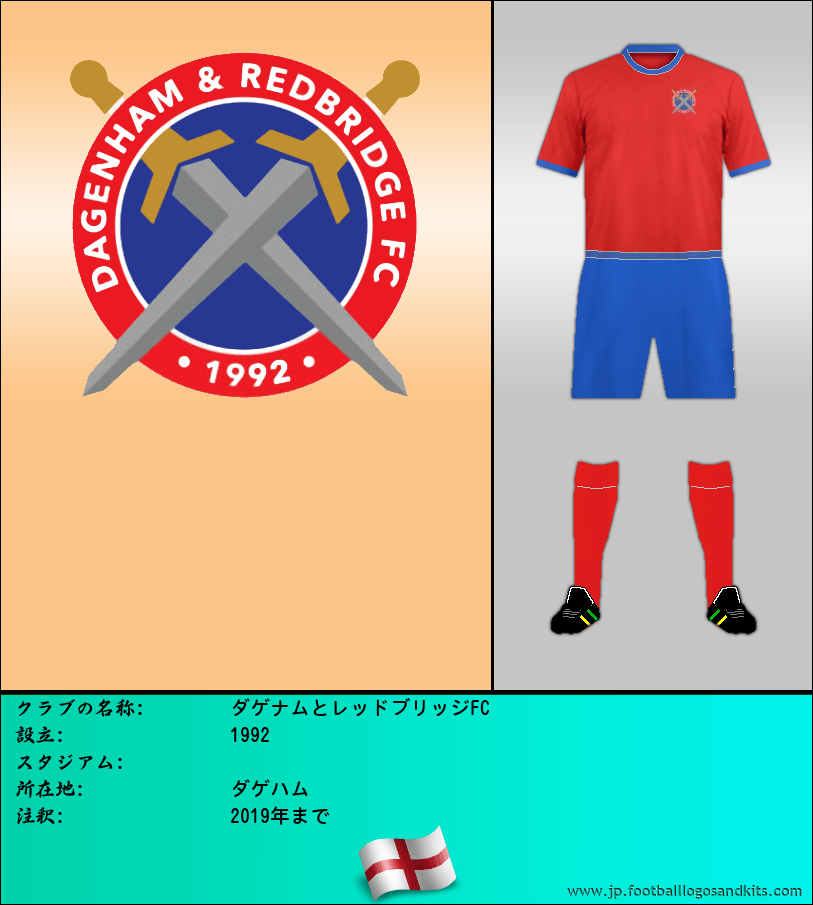 のロゴダゲナムとレッドブリッジFC