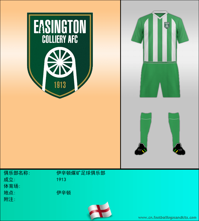 标志伊辛顿煤矿足球俱乐部