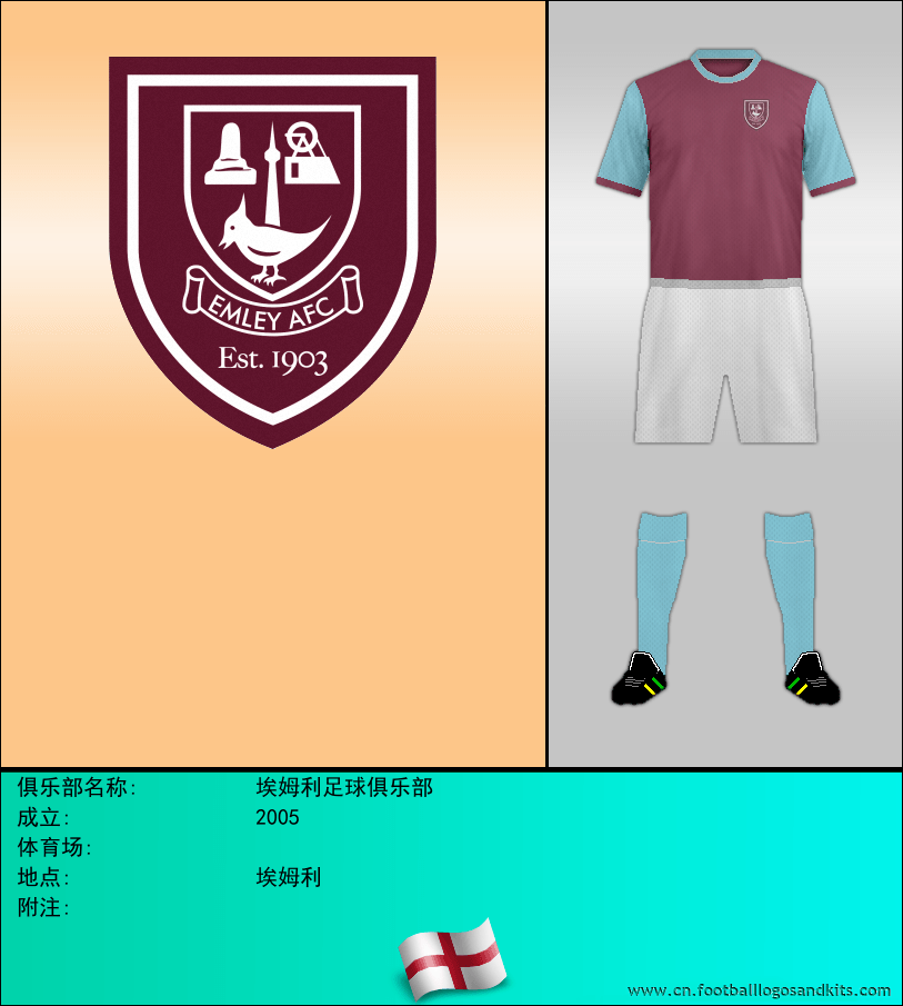 标志埃姆利足球俱乐部