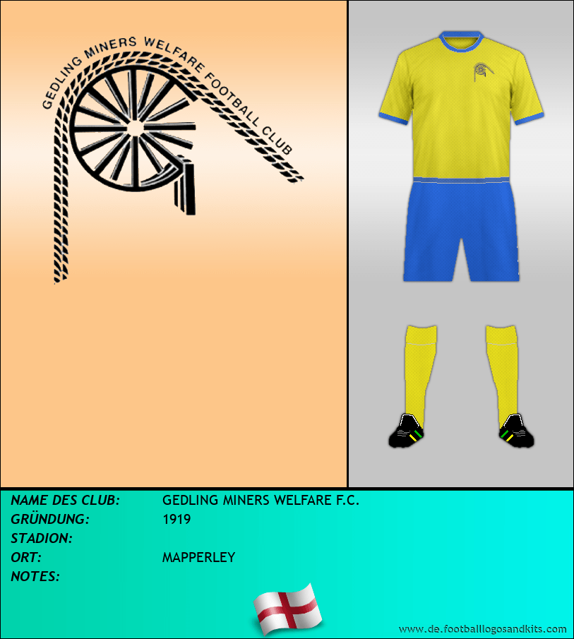 Logo GEDLING MINERS WELFARE F.C.