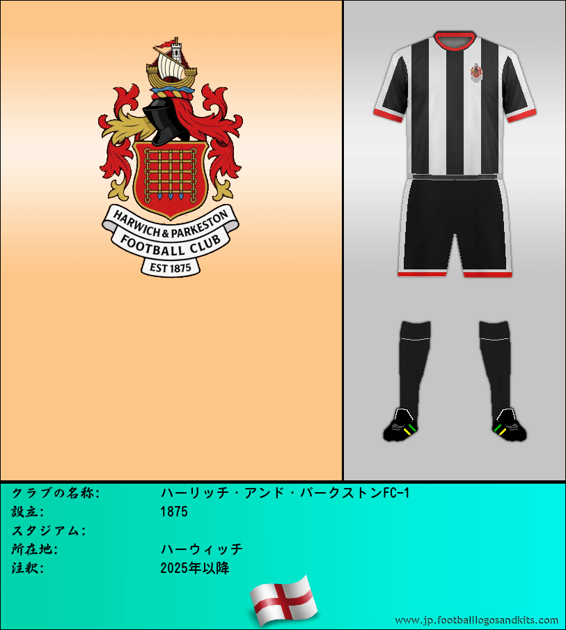 のロゴハーリッチ・アンド・パークストンFC-1