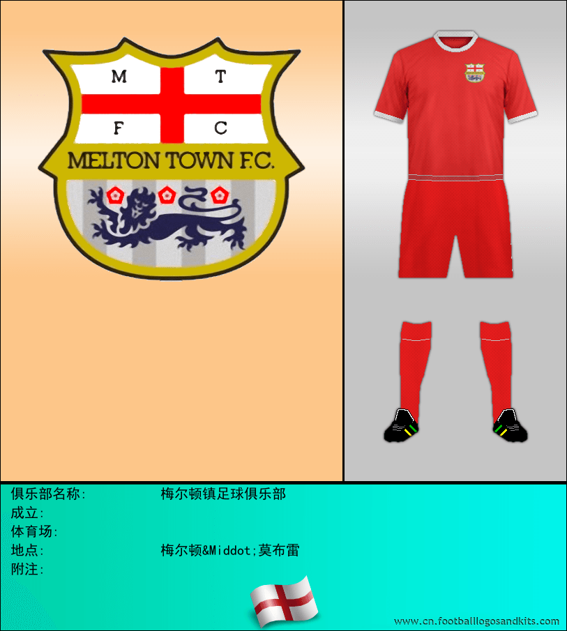 标志梅尔顿镇足球俱乐部