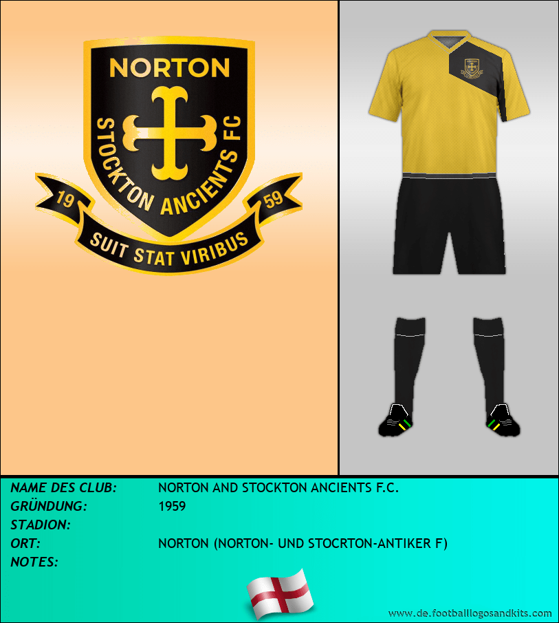 Logo NORTON AND STOCKTON ANCIENTS F.C.