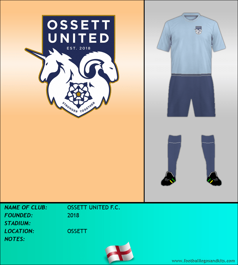 Logo of OSSETT UNITED F.C.