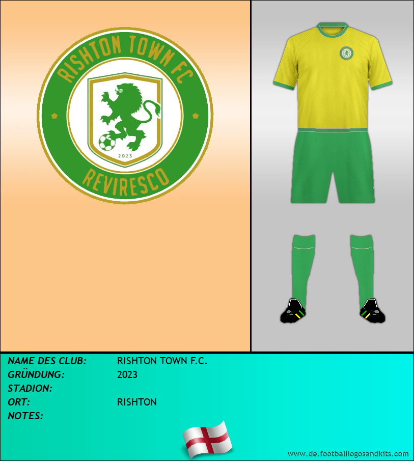 Logo RISHTON TOWN F.C.
