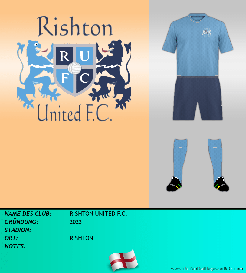 Logo RISHTON UNITED F.C.