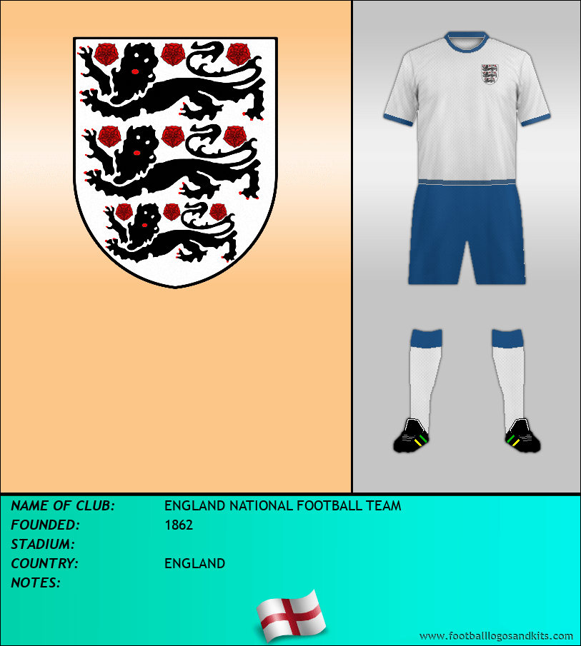 Logo of ENGLAND NATIONAL FOOTBALL TEAM