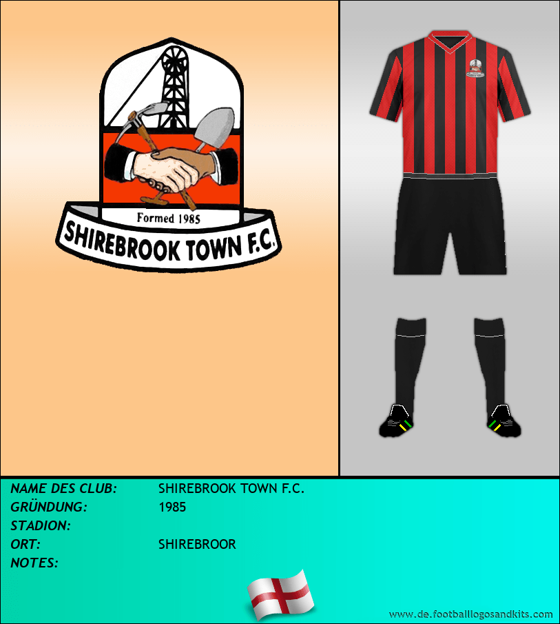 Logo SHIREBROOK TOWN F.C.