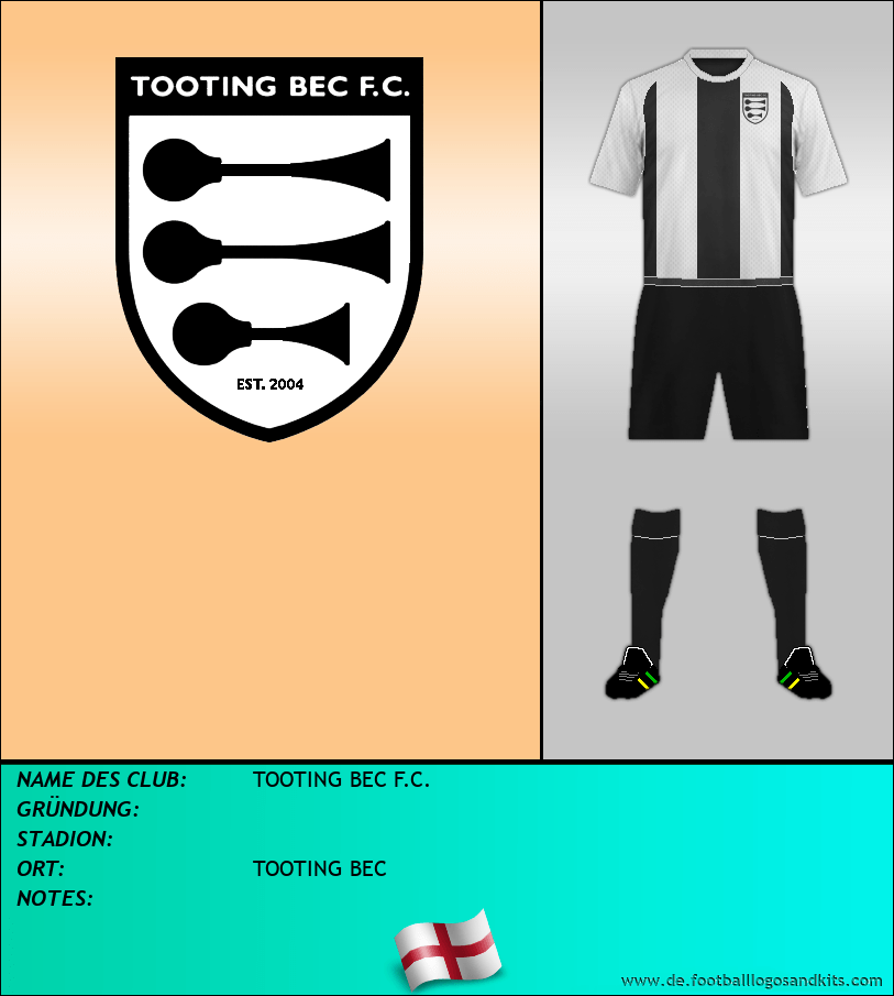 Logo TOOTING BEC F.C.