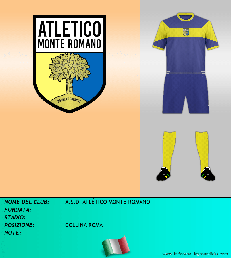 Logo di A.S.D. ATLÉTICO MONTE ROMANO