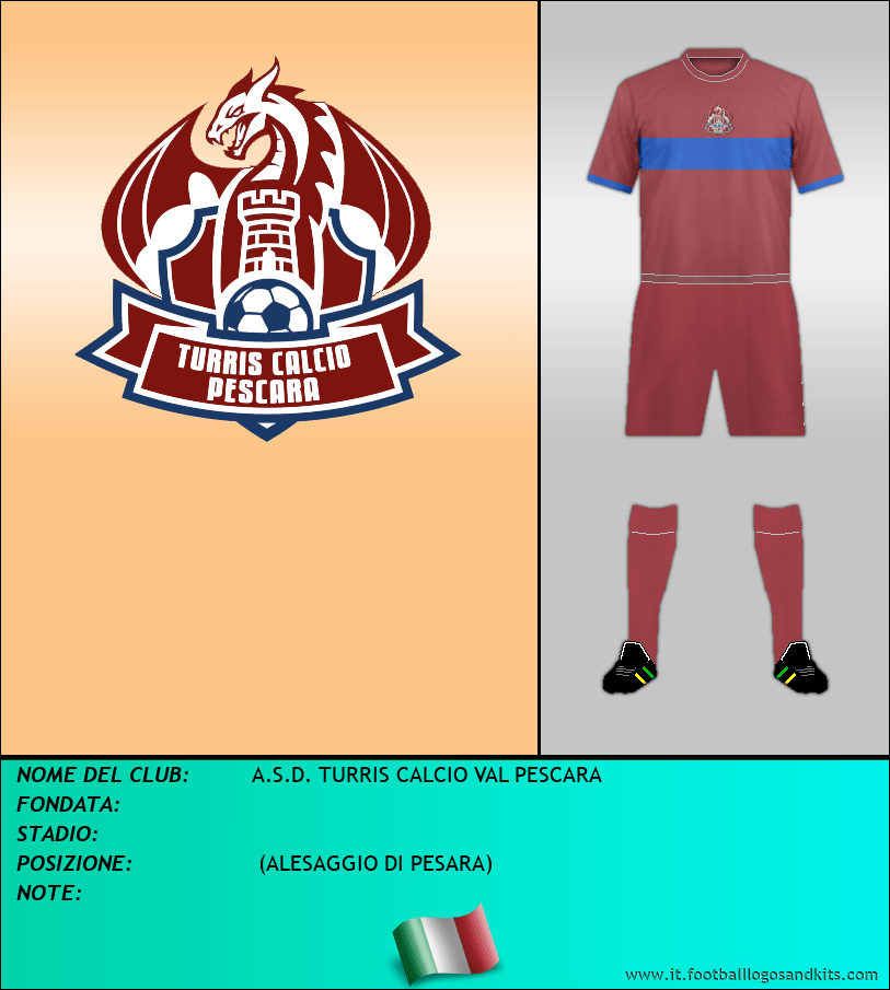 Logo di A.S.D. TURRIS CALCIO VAL PESCARA