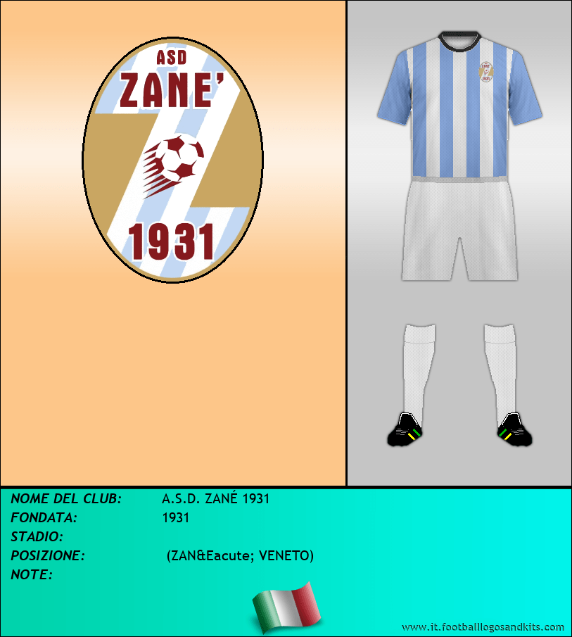 Logo di A.S.D. ZANÉ 1931