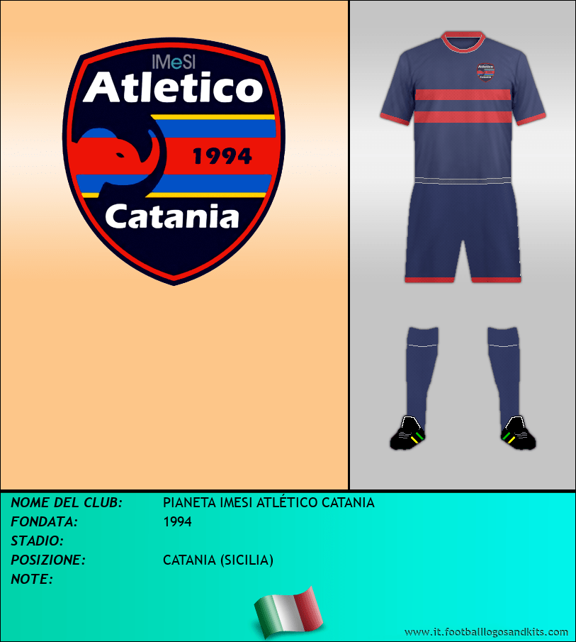 Logo di PIANETA IMESI ATLÉTICO CATANIA