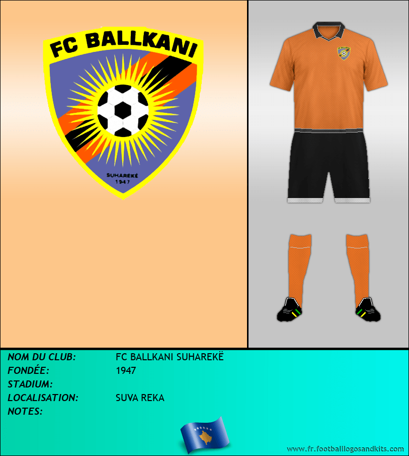Logo de FC BALLKANI SUHAREKË