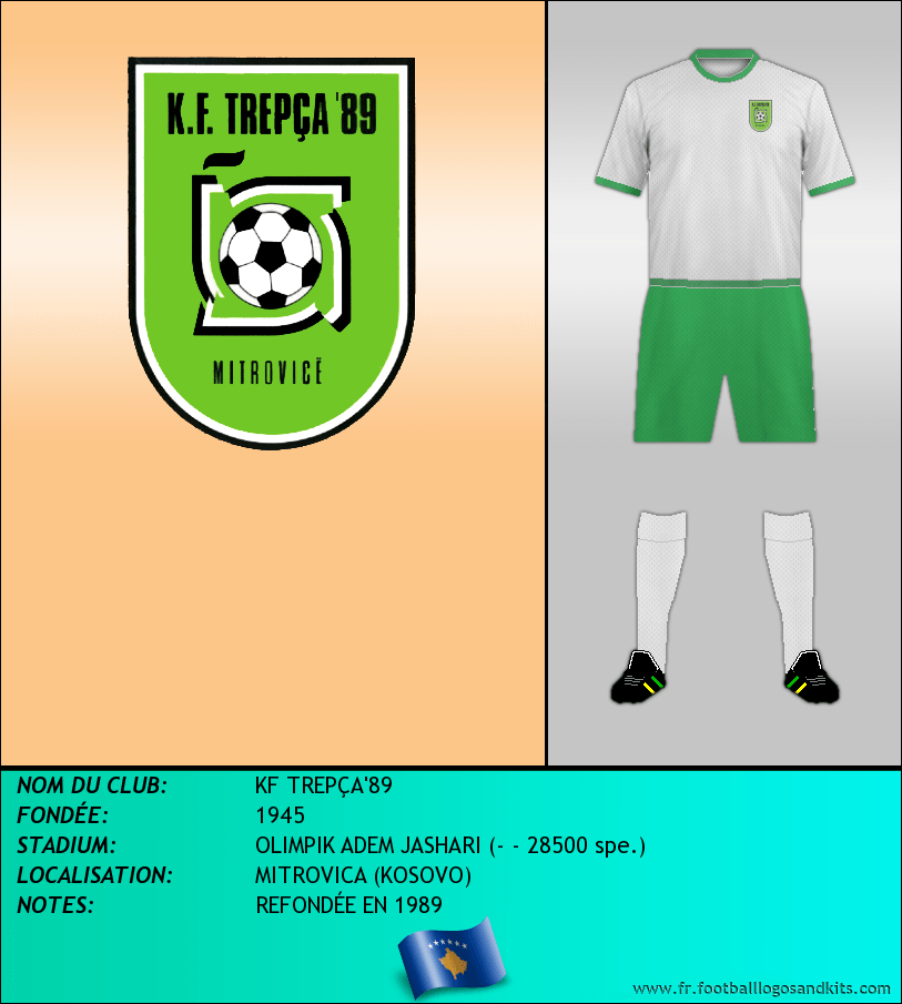 Logo de KF TREPÇA'89