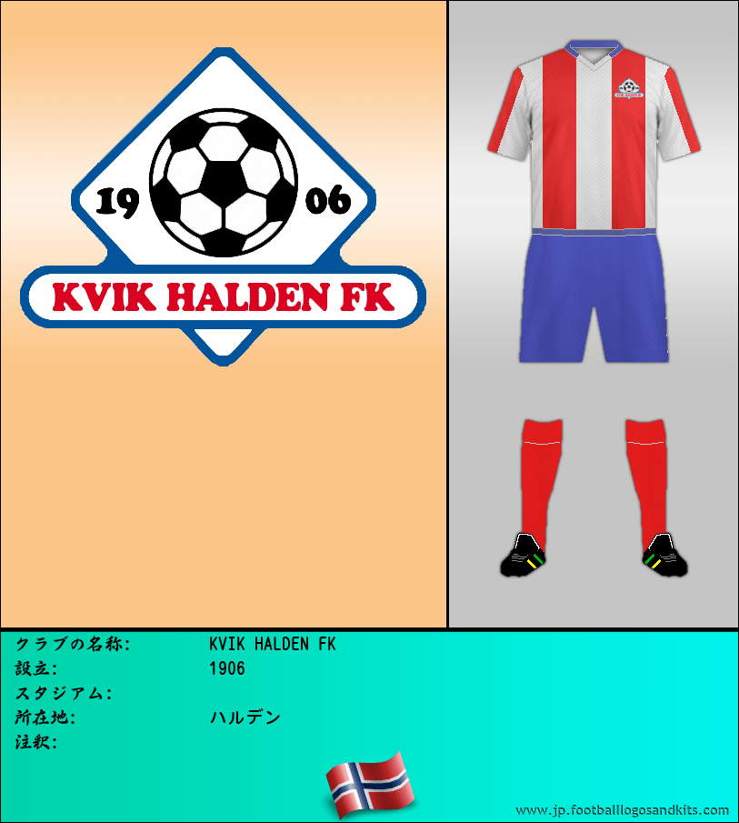 のロゴKVIK HALDEN FK