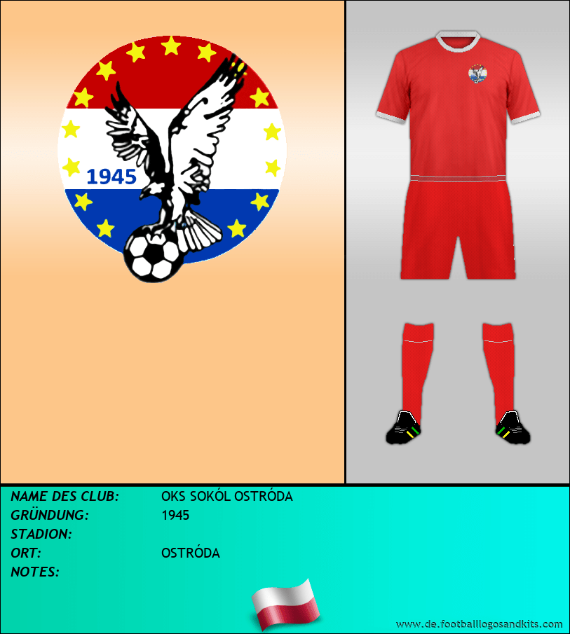 Logo OKS SOKÓL OSTRÓDA