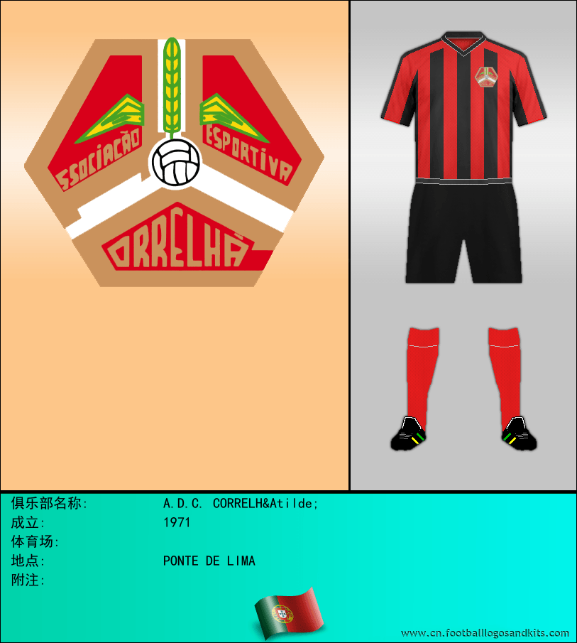 标志A.D.C. CORRELHÃ