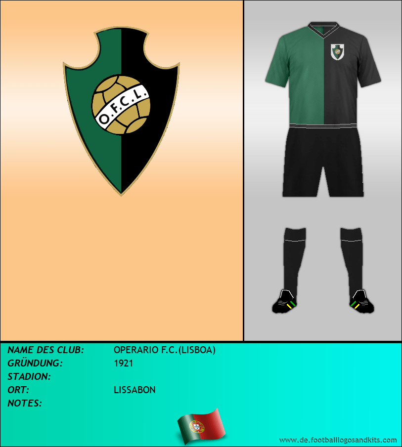 Logo OPERARIO F.C.(LISBOA)