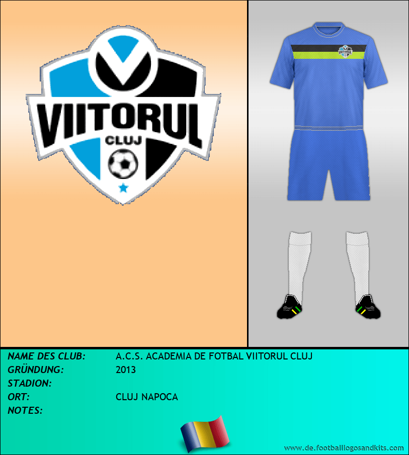 Logo A.C.S. ACADEMIA DE FOTBAL VIITORUL CLUJ