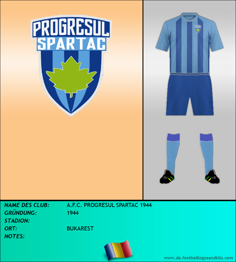 Logo A.F.C. PROGRESUL SPARTAC 1944