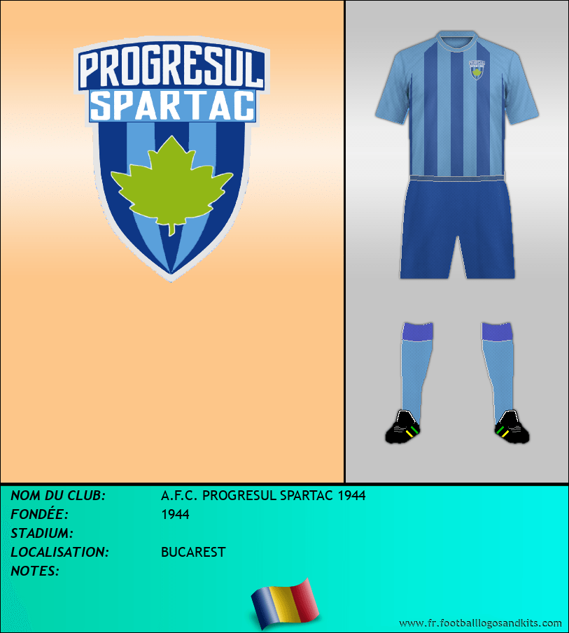 Logo de A.F.C. PROGRESUL SPARTAC 1944