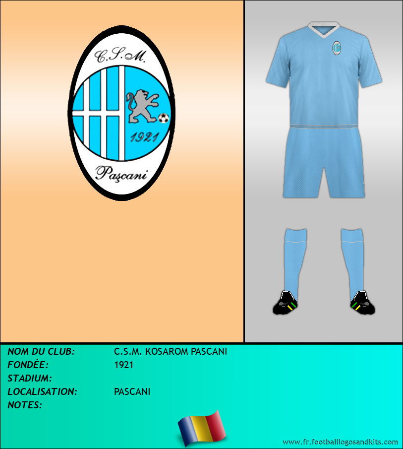 Logo de C.S.M. KOSAROM PASCANI