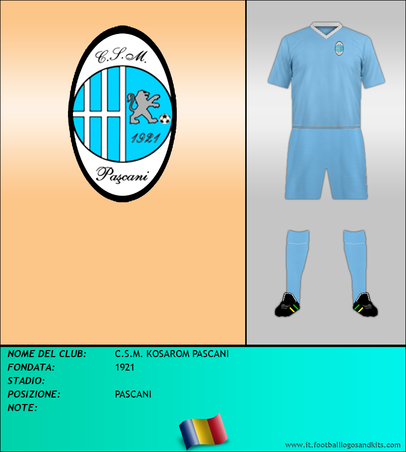Logo di C.S.M. KOSAROM PASCANI