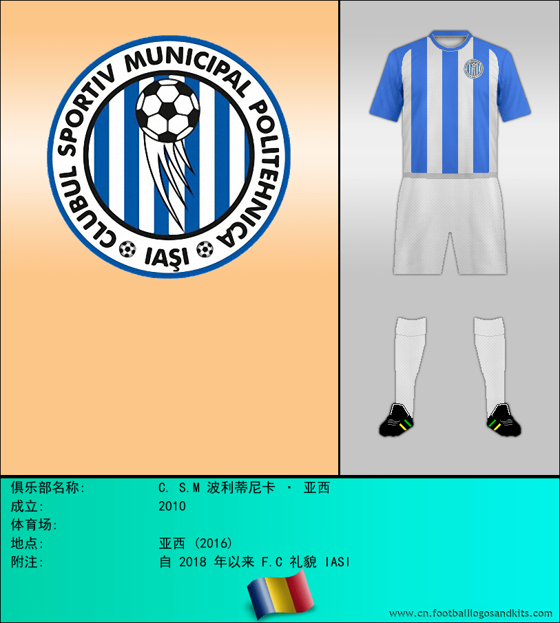 标志C. S.M 波利蒂尼卡 · 亚西