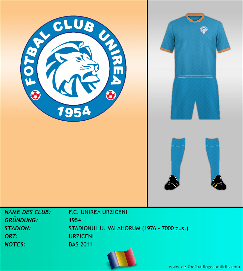 Logo F.C. UNIREA URZICENI