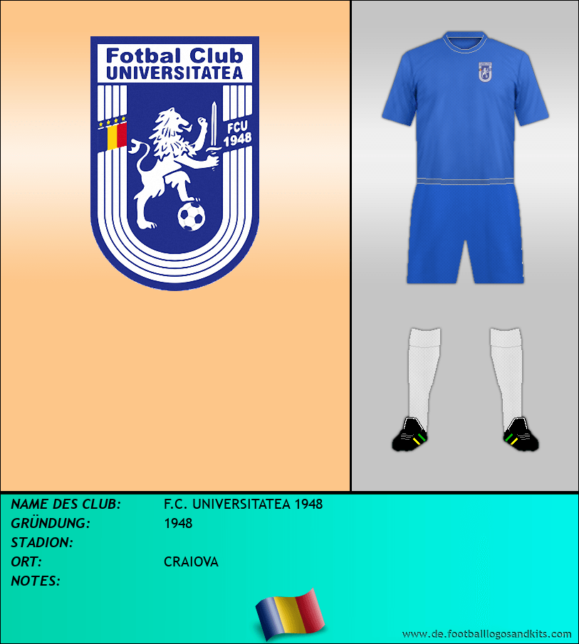 Logo F.C. UNIVERSITATEA 1948