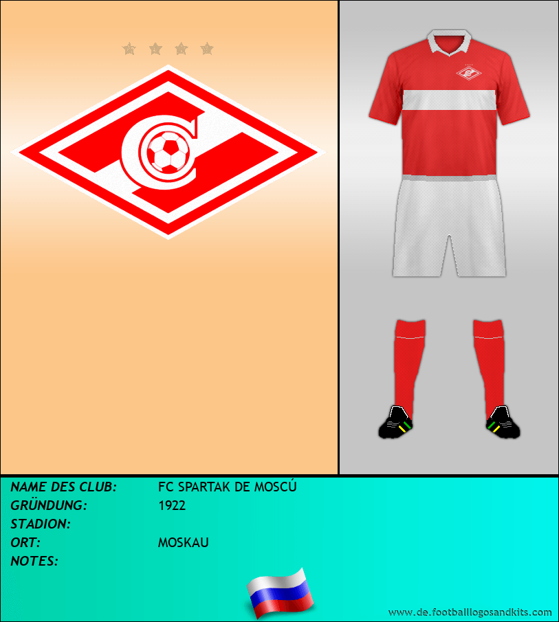 Logo FC SPARTAK DE MOSCÚ