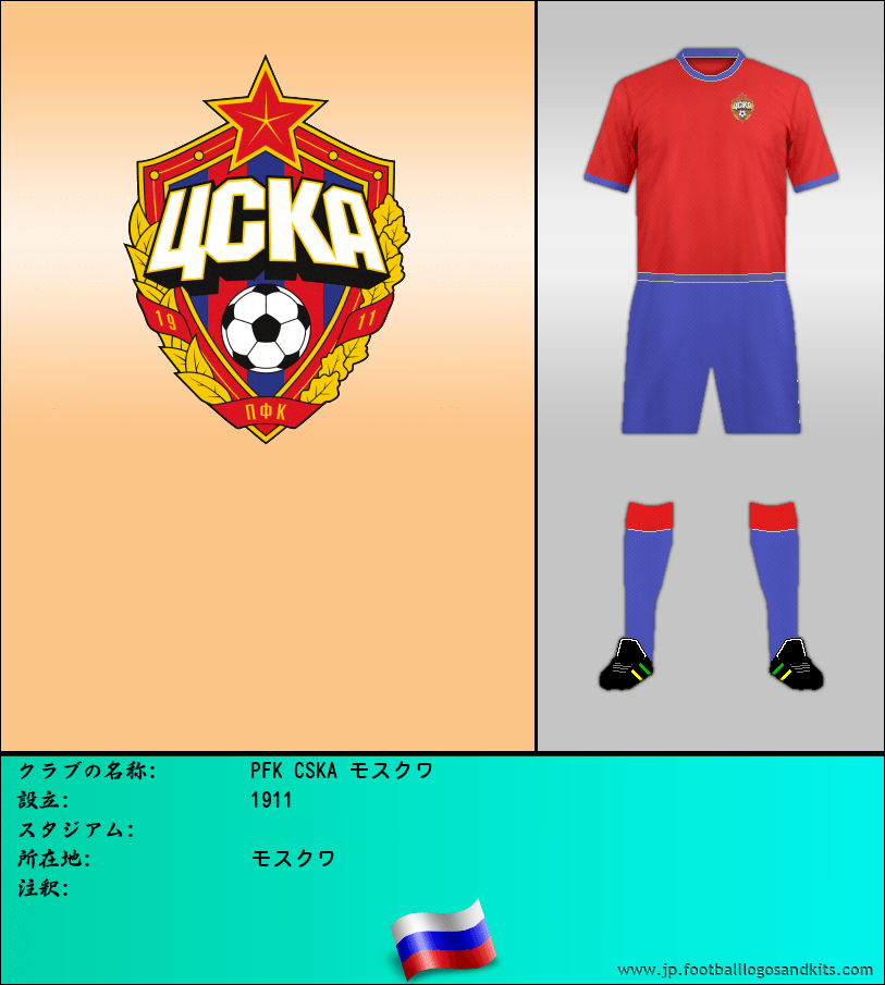 のロゴPFK CSKA モスクワ