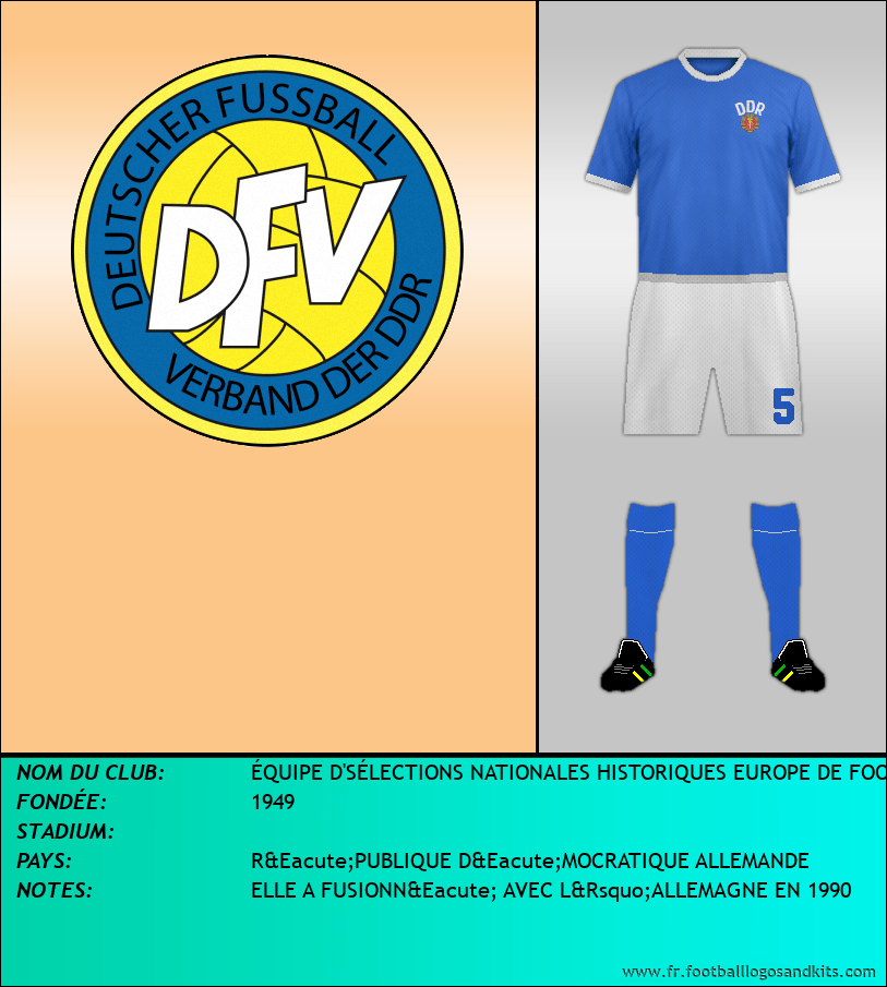 Logo de SELECCIÓN DE ALEMANIA ORIENTAL