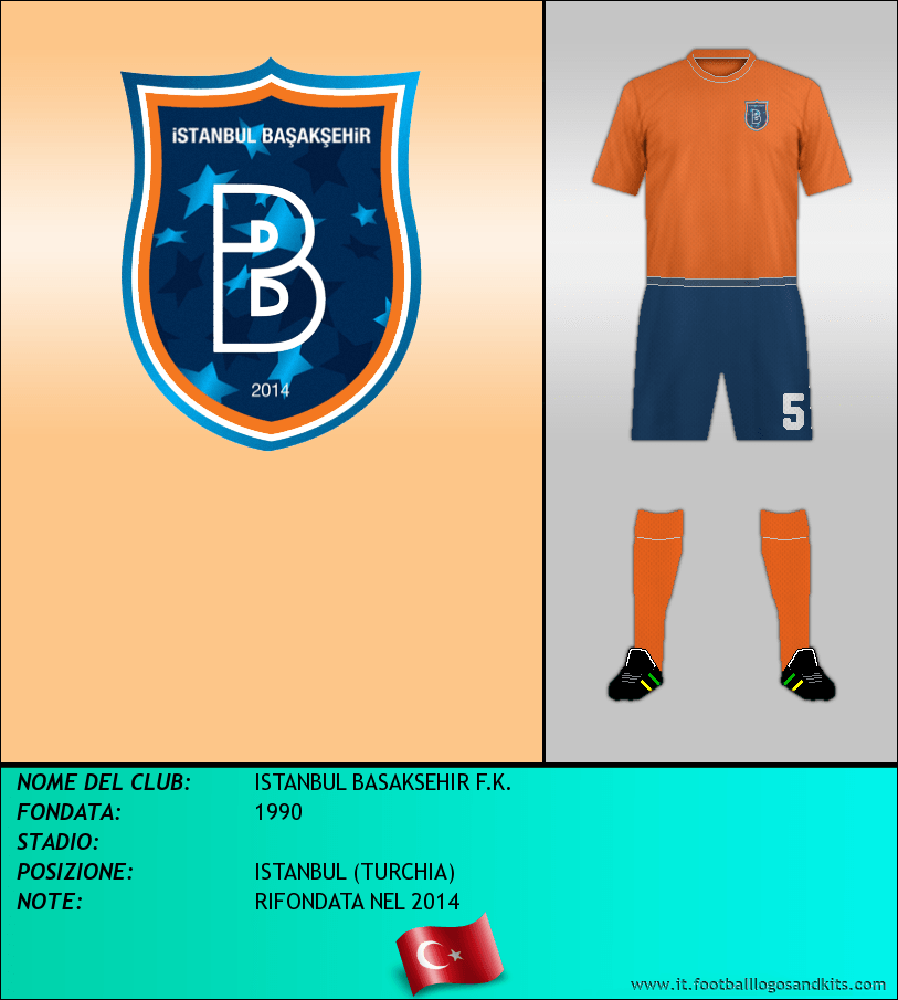 Logo di ISTANBUL BASAKSEHIR F.K.