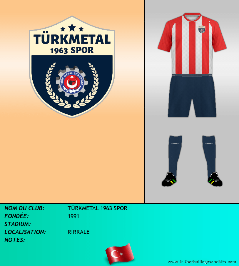Logo de TÜRKMETAL 1963 SPOR