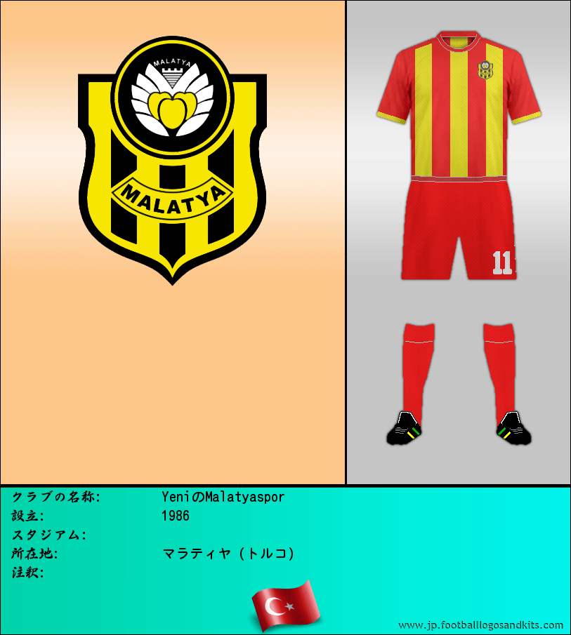 のロゴYeniのMalatyaspor